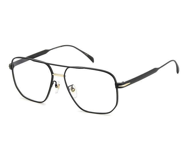 David Beckham Brille DB-7124 2M2 58 16 schwarzgold