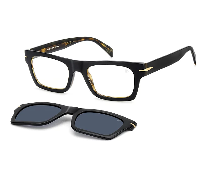 David Beckham Brille DB-7129-CS WR7/C3 51 20 schwarzweiß
