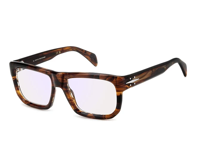David Beckham Brille DB-7137 EX4 54 18 braun