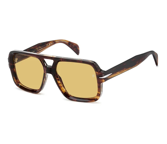 David Beckham Sonnenbrillen DB-7151-S EX4/HO 55 17 braun