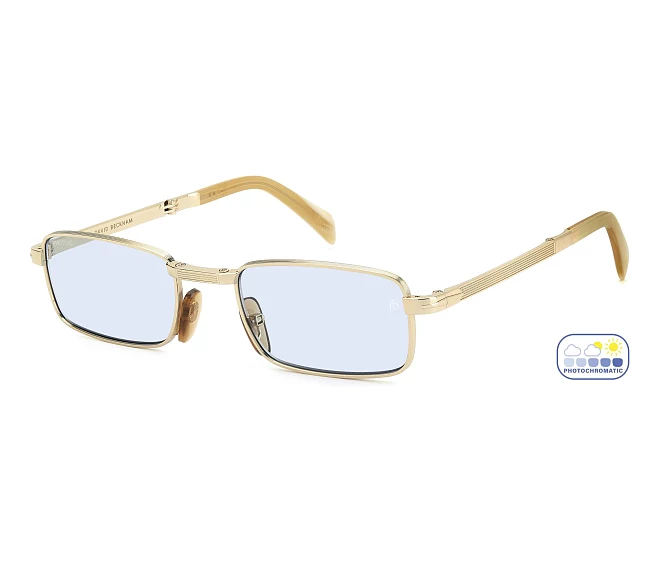 David Beckham Sonnenbrillen DB-99-ORIGAMI IDA/QZ 53 21 gold