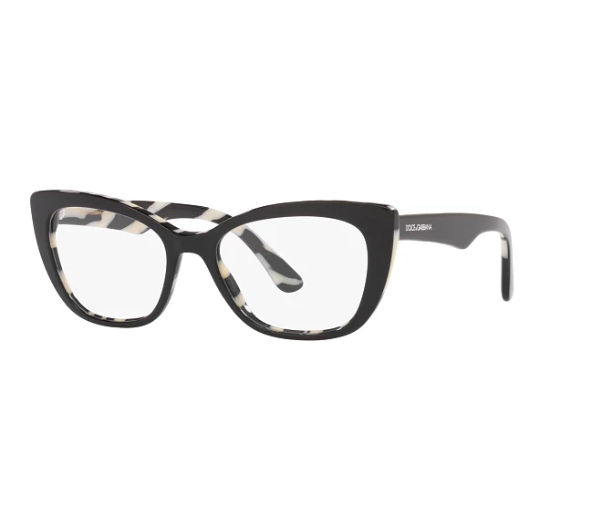 Dolce & Gabbana Brille DG3360 3372 54 18 schwarz