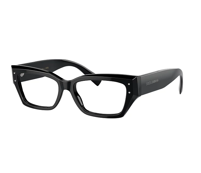 Dolce & Gabbana Brille DG3387 501 53 16 schwarz
