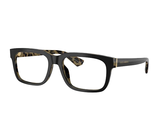 Dolce & Gabbana Brille DG3432 3404 56 18 schwarz