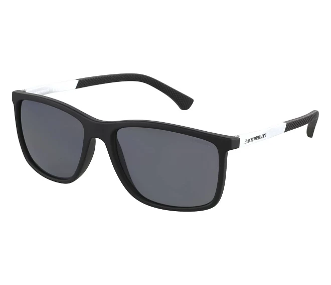Emporio Armani Sonnenbrillen EA-4058 5063/81 58 17 schwarzsilber