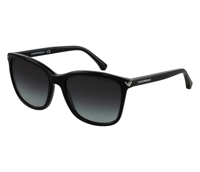 Emporio Armani Sonnenbrillen EA-4060 5017/8G 56 18 schwarzsilber