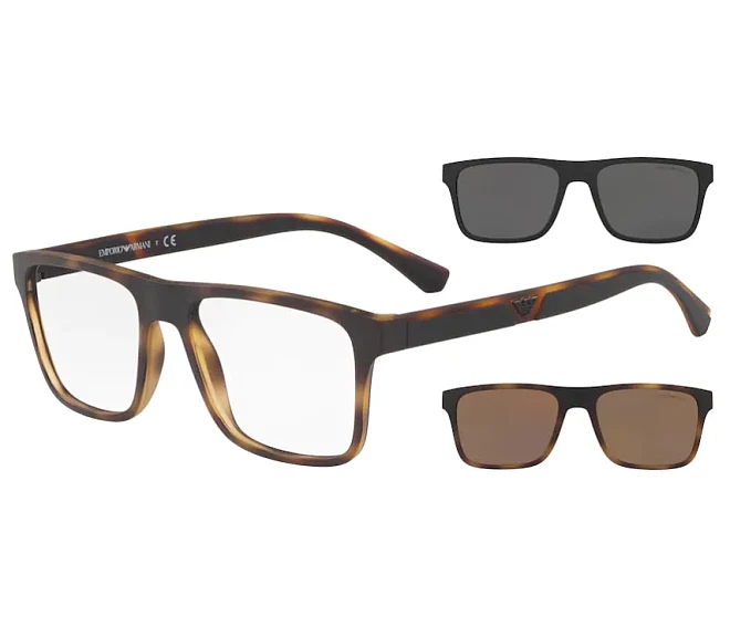 Emporio Armani Brille EA-4115 58021W 54 18 havana