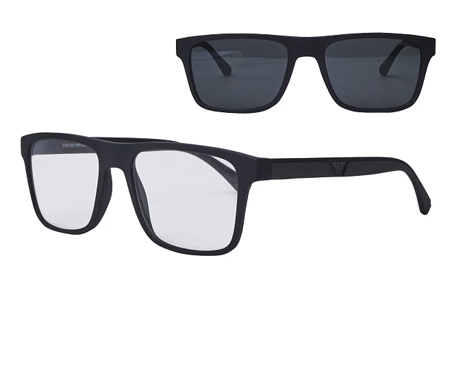 Emporio Armani Brille EA-4115 58531W 54 18 schwarzkhaki