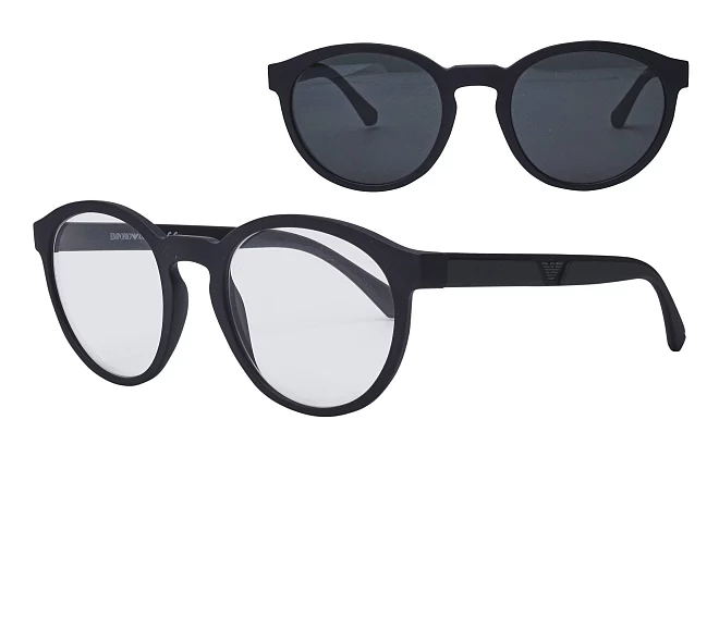 Emporio Armani Brille EA-4152 50421W 52 21 schwarz