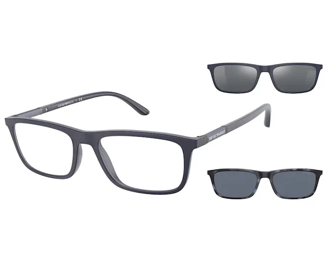 Emporio Armani Brille EA-4160 50881W 55 18 blau