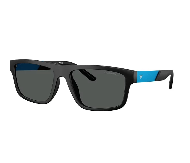 Emporio Armani Sonnenbrillen EA4244U 500187 57 18 schwarz