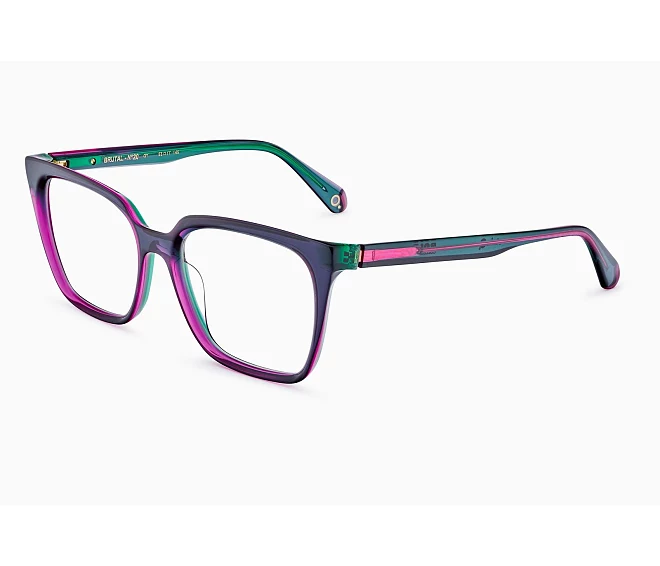 Etnia Barcelona Brille BRUTAL NO20 GY 53 17 pflaumenfarbengrün