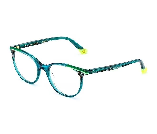 Etnia Barcelona Brille CLARA TQYW 51 18 türkisgelbfarben