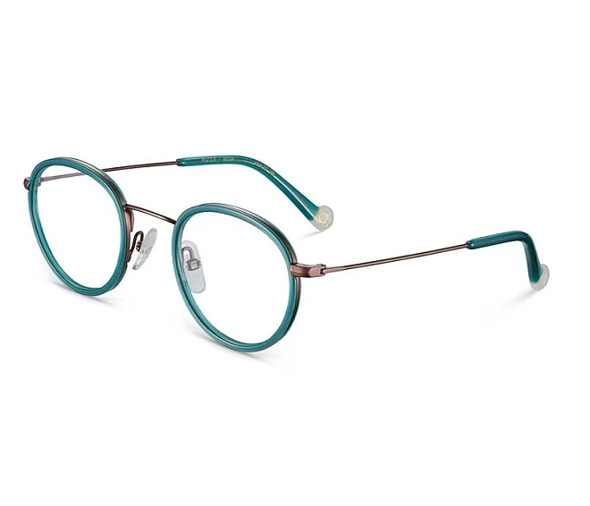 Etnia Barcelona Brille PUZZLE BZGR 43 22 gold-kupfergrün