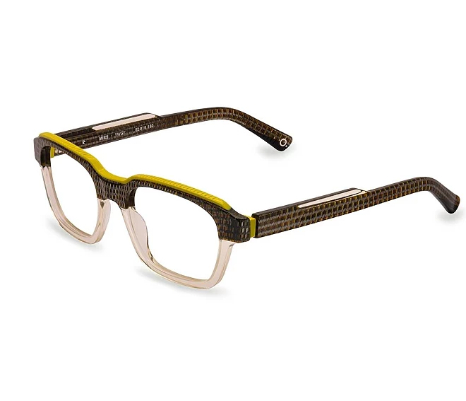 Etnia Barcelona Brille MIES YWGY 52 19 braunkristall