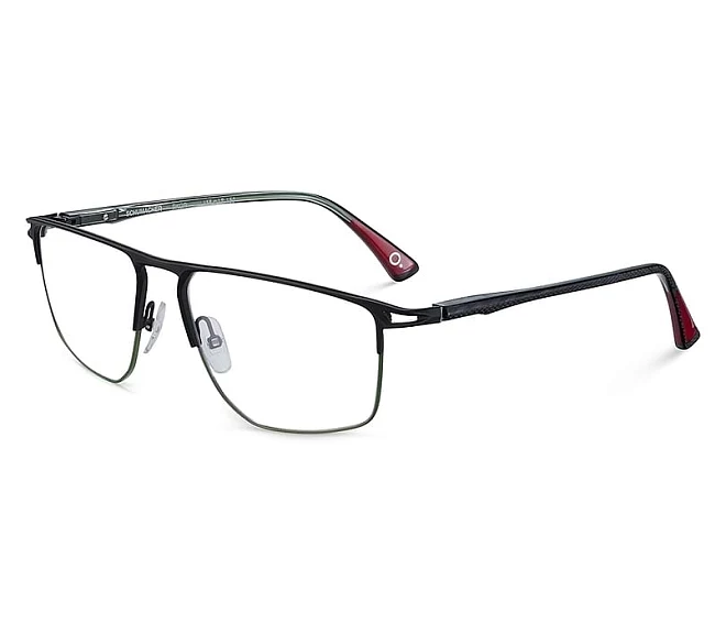 Etnia Barcelona Brille SCHUMACHER BKGR 56 17 schwarzgrün