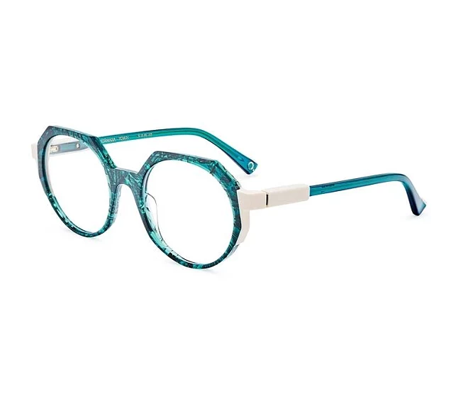 Etnia Barcelona Brille TRASTAMARA TQWH 51 20 türkiselfenbeinfarben