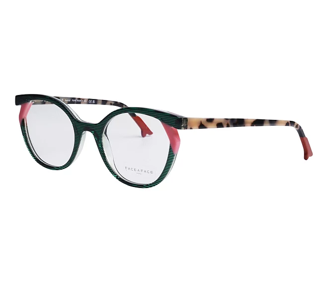 Face a Face Brille BOCCA-KUMA-1 1107 50 20 kaktusgrungestreift