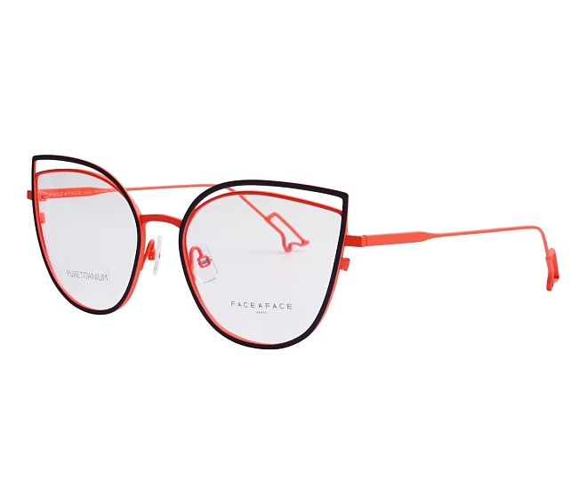 Face a Face Brille BOCCA-SONG-2 933 55 17 schwarzorange