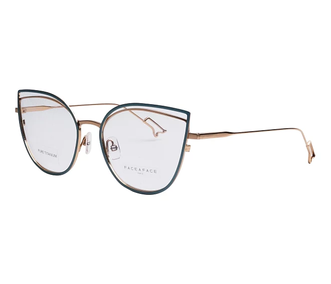 Face a Face Brille BOCCA-SONG-2 9790 55 17 grüngold