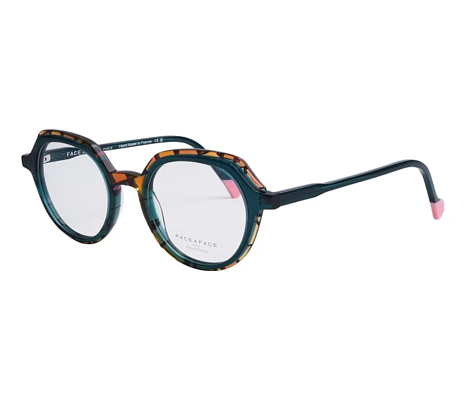 Face a Face Brille QUARTZ-1 6435 48 20 grünbraun