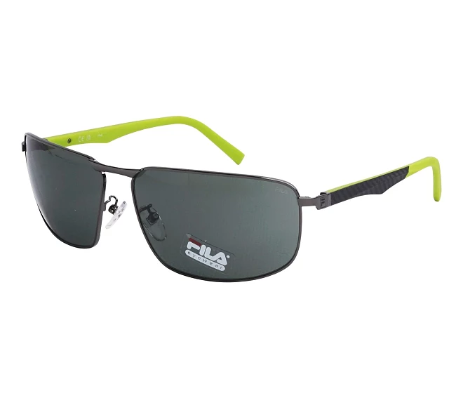 Fila Sonnenbrillen SFI446 0568 63 14 stahlfarbengrün