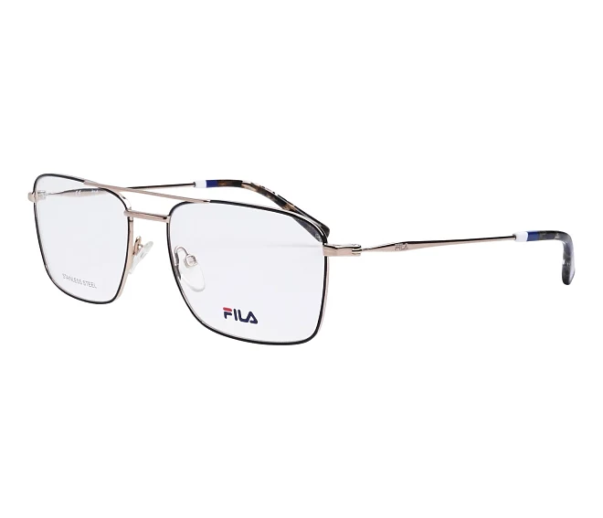 Fila Brille VF-9987 08FW 56 17 schwarzgold