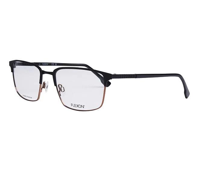 Flexon Brille E1128 002 54 19 schwarzgold