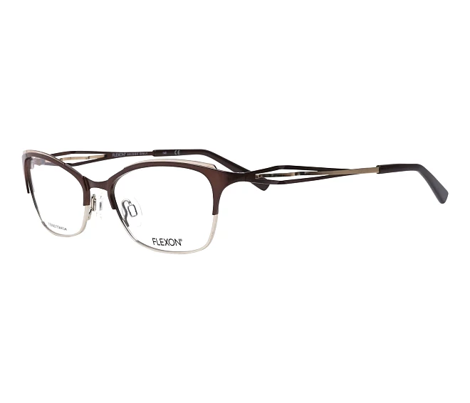Flexon Brille W3000 210 53 17 braunsilber