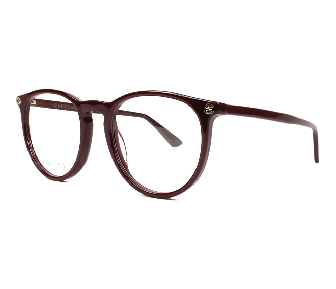 Gucci Brille GG-0027-O 008 50 20 bordeaux