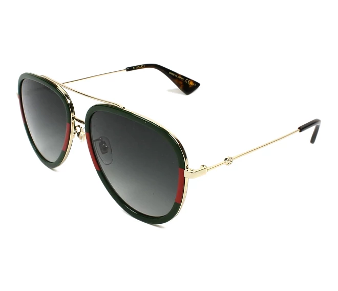 Gucci Sonnenbrillen GG-0062-S 003 57 17 goldgrün
