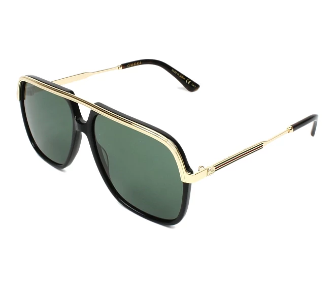 Gucci Sonnenbrillen GG-0200-S 001 57 14 schwarzgold