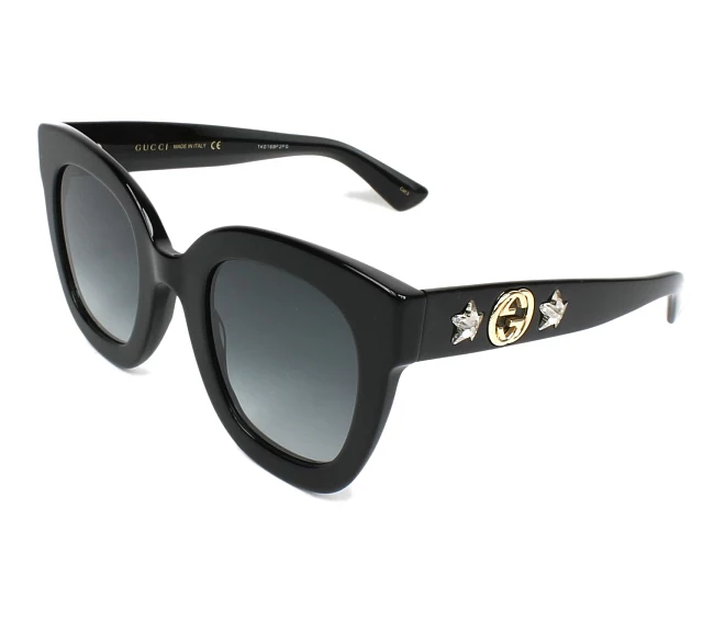 Gucci Sonnenbrillen GG-0208-S 001 49 25 schwarz