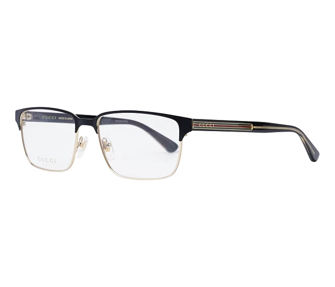 Gucci Brille GG-0383-O 004 58 17 schwarzgold