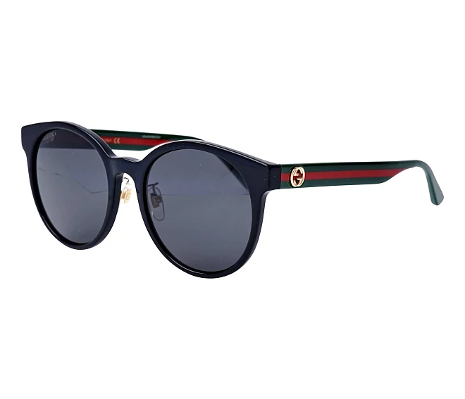 Gucci Sonnenbrillen GG-0416-SK 002 55 20 schwarzgrün