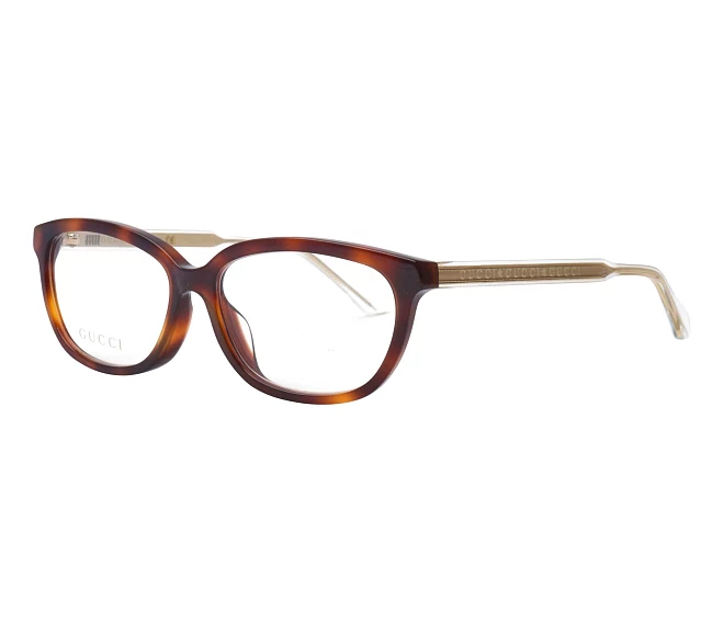 Gucci Brille GG-0568-OA 002 55 15 havanakristall
