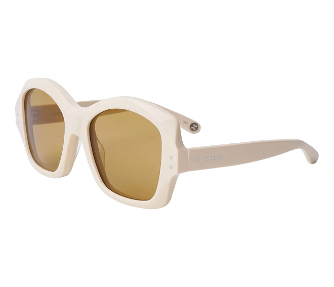 Gucci Sonnenbrillen GG-0624-S 002 57 20 elfenbeinfarben