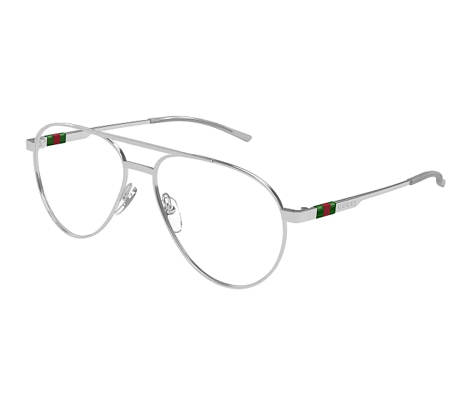 Gucci Brille GG1679O 001 56 15 silber