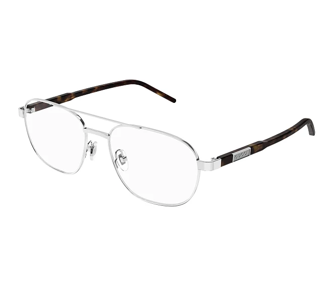 Gucci Brille GG1800O 002 56 17 silber