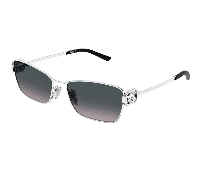 Gucci Sonnenbrillen GG2045S 002 58 17 silber