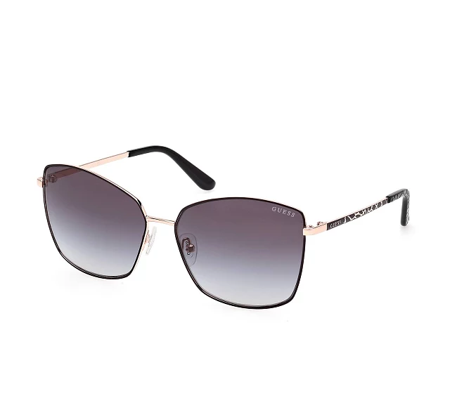 Guess Sonnenbrillen GU00149S 02B 59 15 schwarzroségold