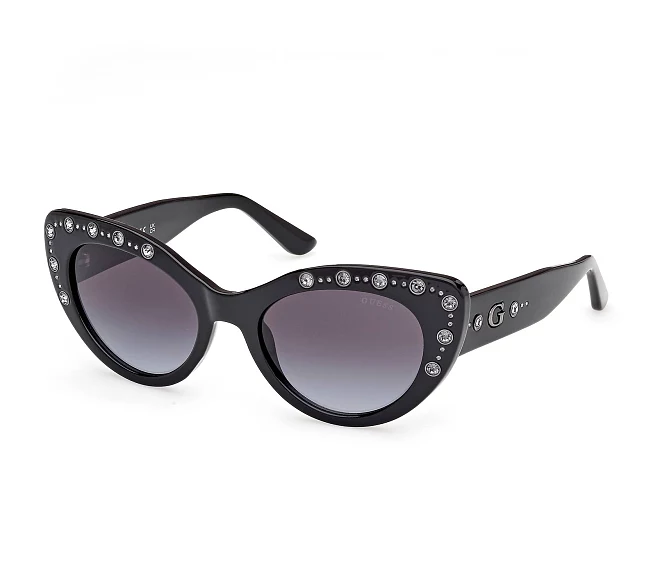 Guess Sonnenbrillen GU00163S 01B 54 20 schwarz
