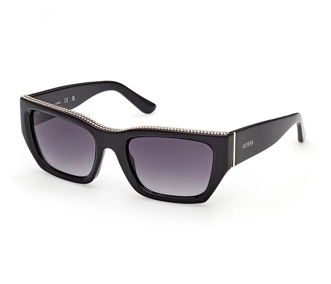 Guess Sonnenbrillen GU00293 01B 55 20 schwarz