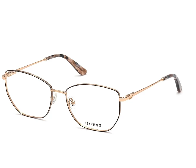 Guess Brille GU-2825 005 55 16 schwarzroségold