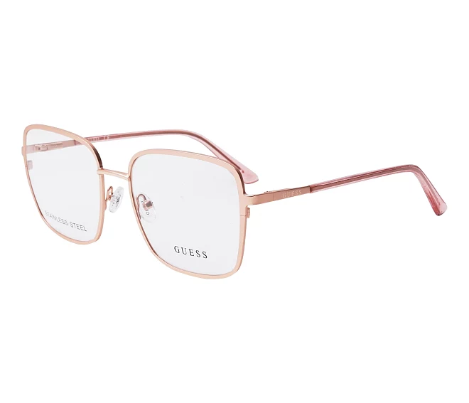 Guess Brille GU2914 029 54 18 roségoldpink
