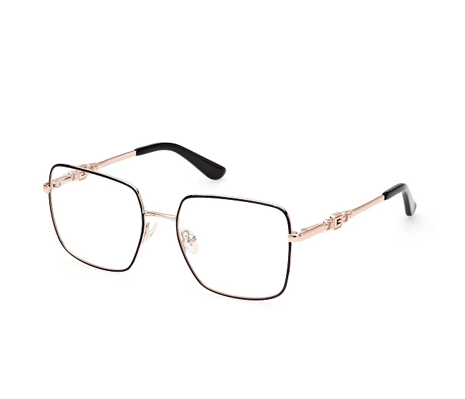 Guess Brille GU2953/V 005 53 17 schwarzroségold