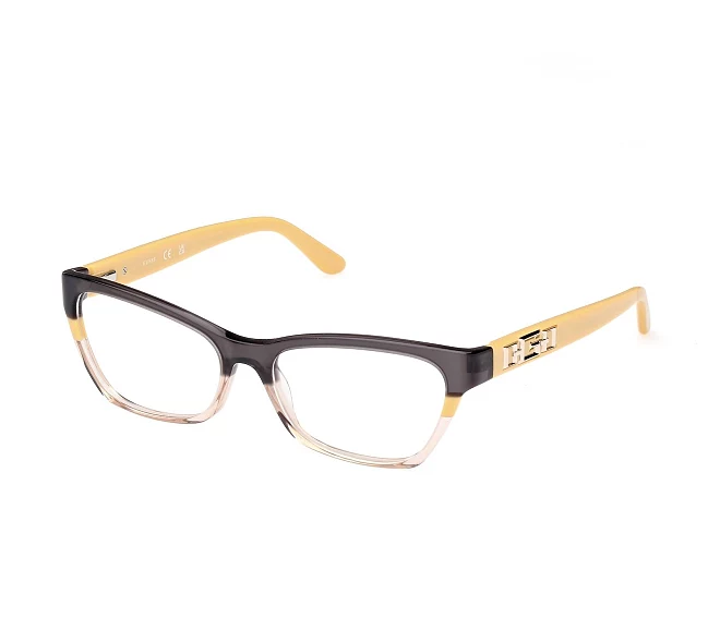 Guess Brille GU2979-V 041 54 16 schwarzgelbfarben