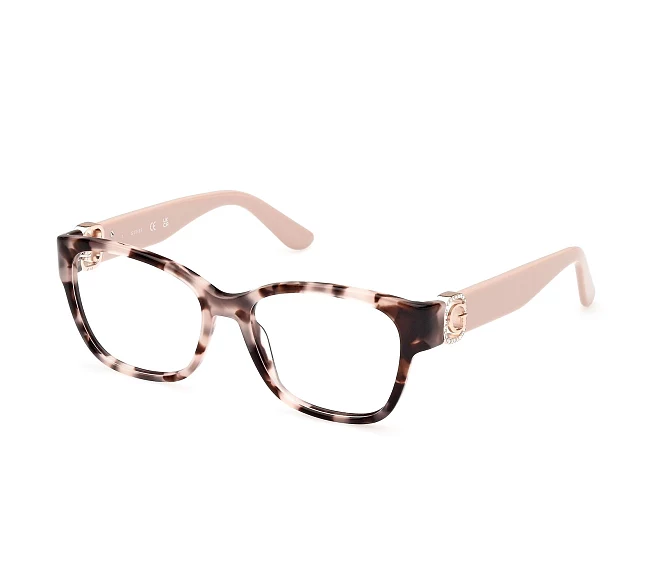 Guess Brille GU-50120 055 52 16 havana-nudehautfarben