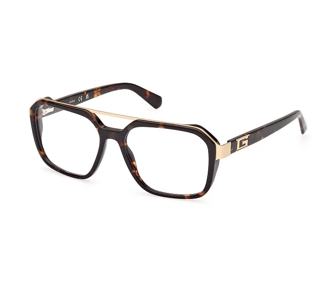 Guess Brille GU50138V 052 55 16 havanagold