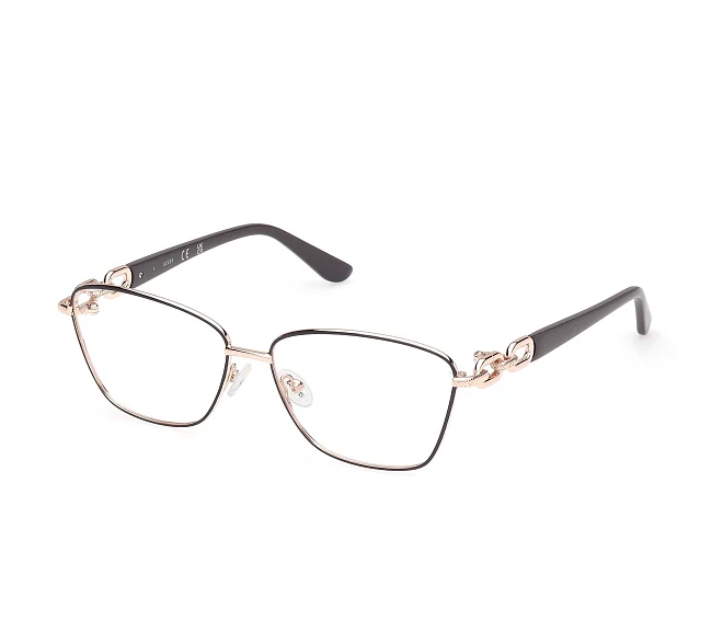Guess Brille GU50179V 020 55 14 grauroségold